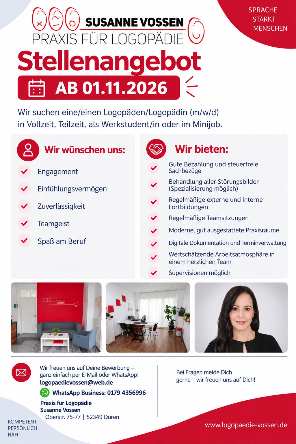 Stellenanzeige